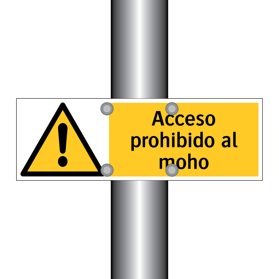 Acceso prohibido al moho