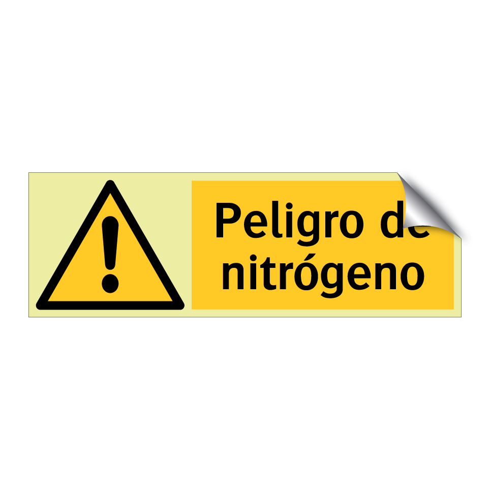 Peligro de nitrógeno