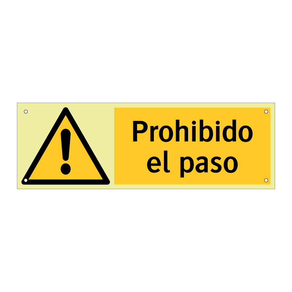 Prohibido el paso