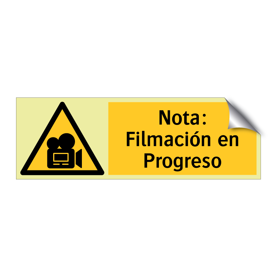 Nota: Filmación en Progreso