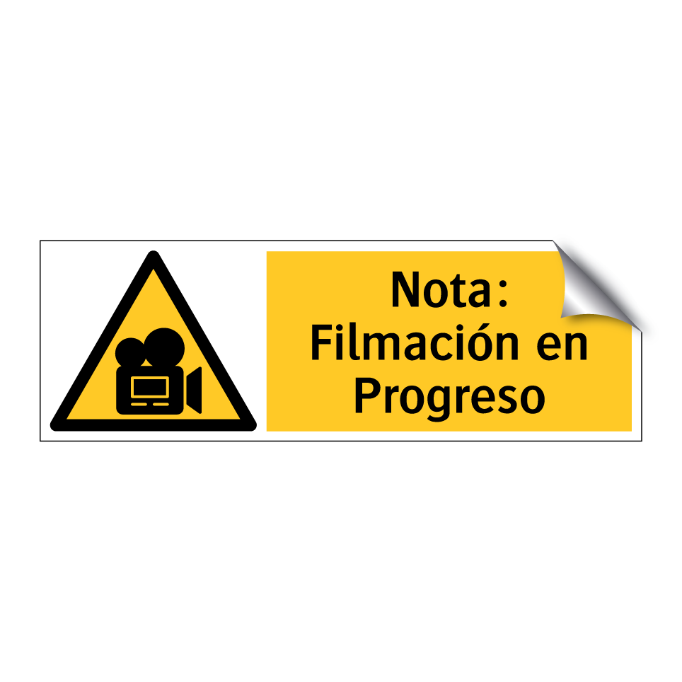 Nota: Filmación en Progreso