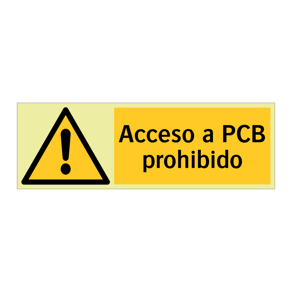Acceso a PCB prohibido