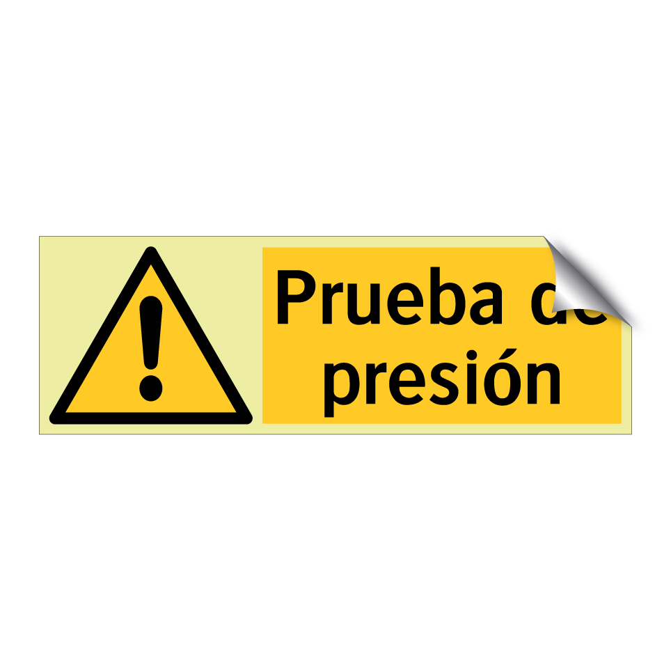 Prueba de presión