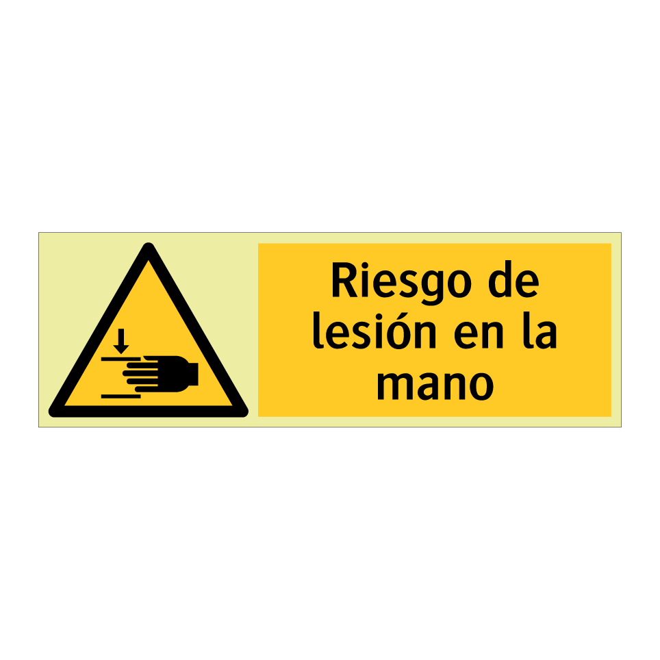 Riesgo de lesión en la mano
