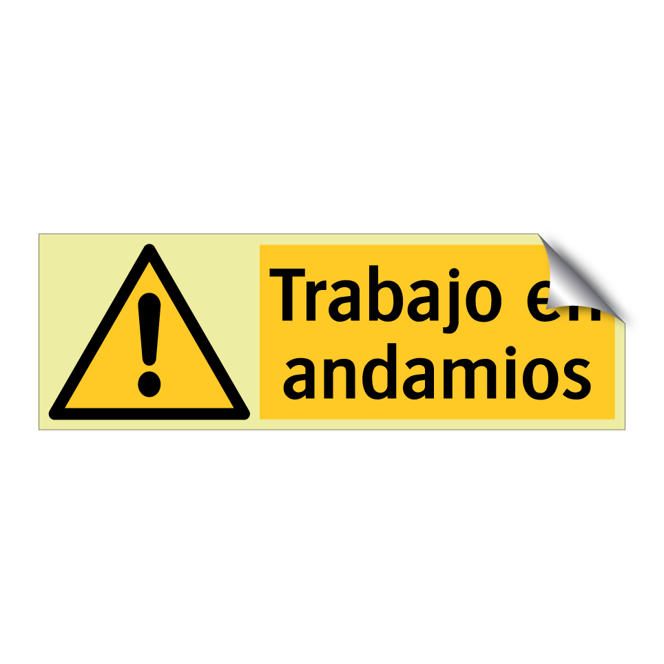 Trabajo en andamios