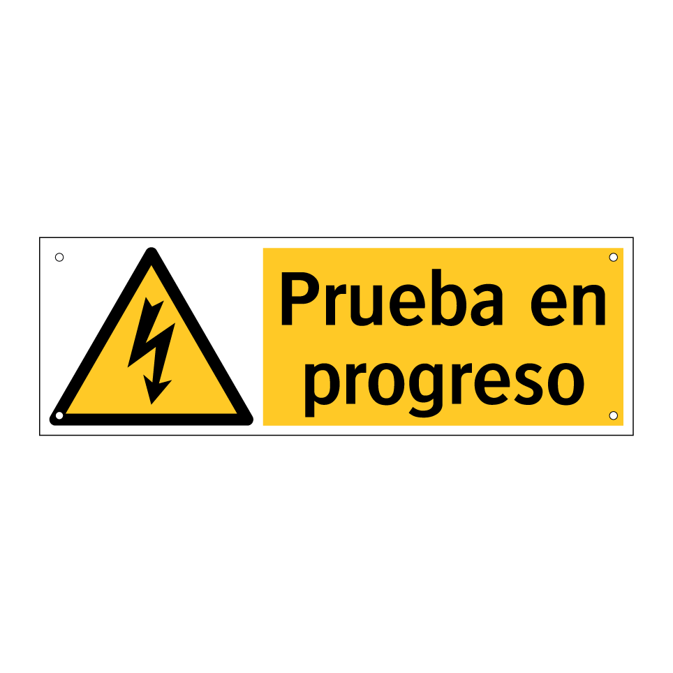 Prueba en progreso