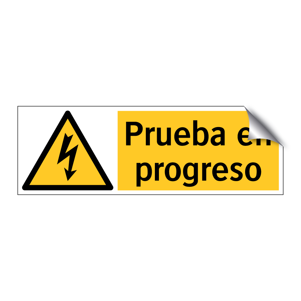 Prueba en progreso