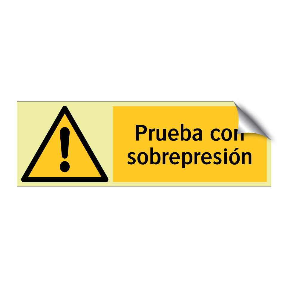 Prueba con sobrepresión