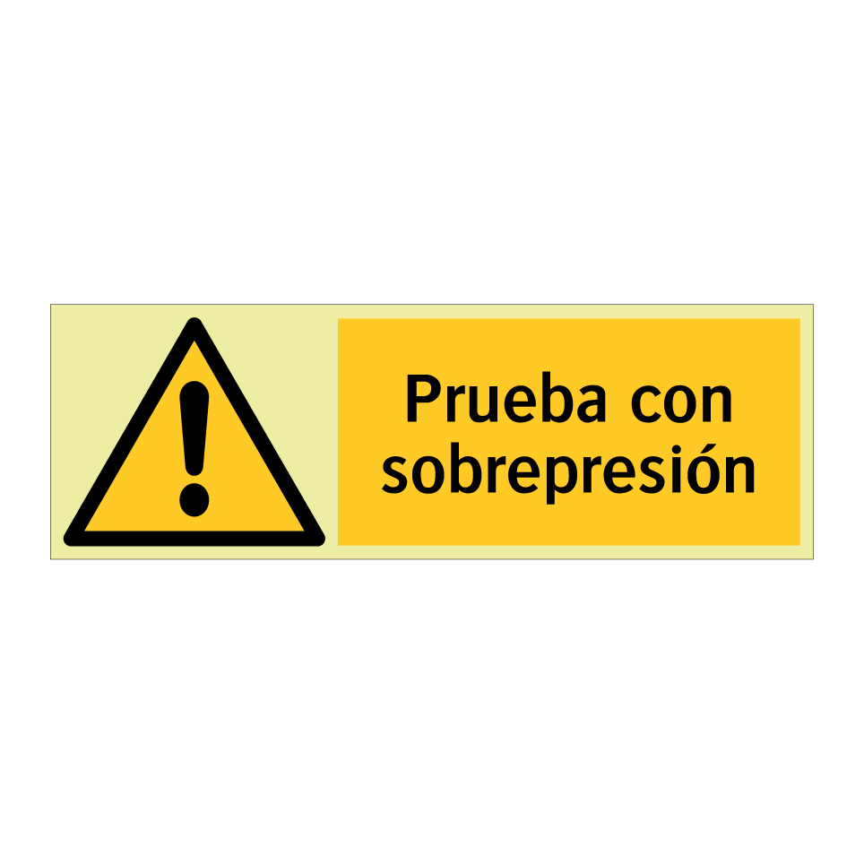 Prueba con sobrepresión