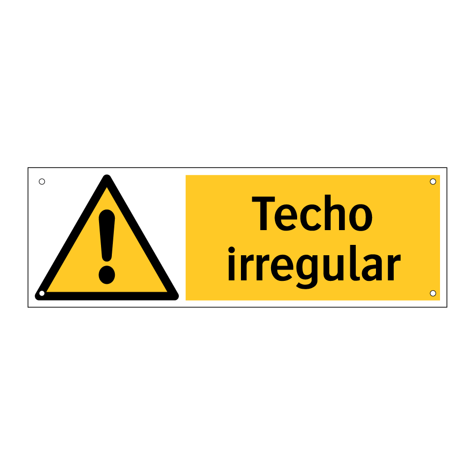 Techo irregular