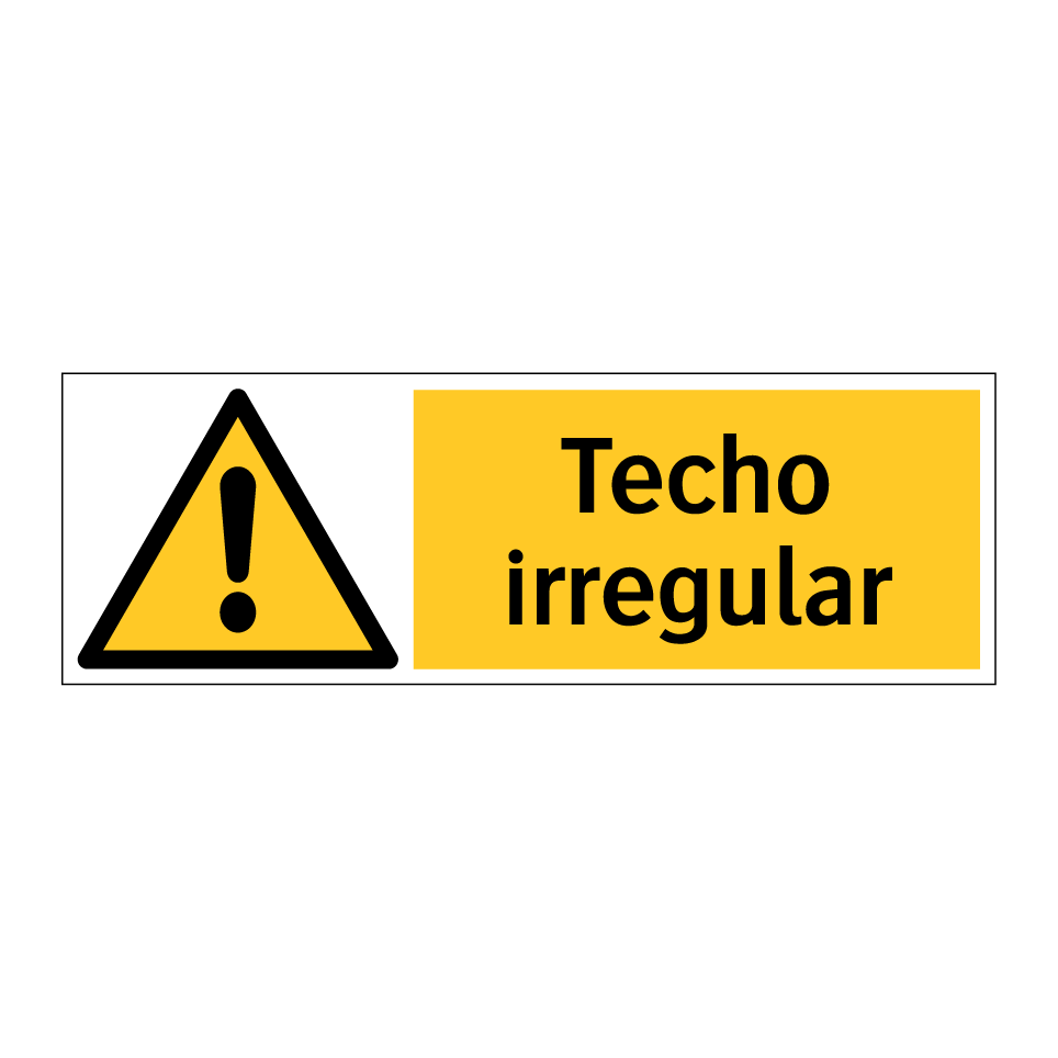 Techo irregular
