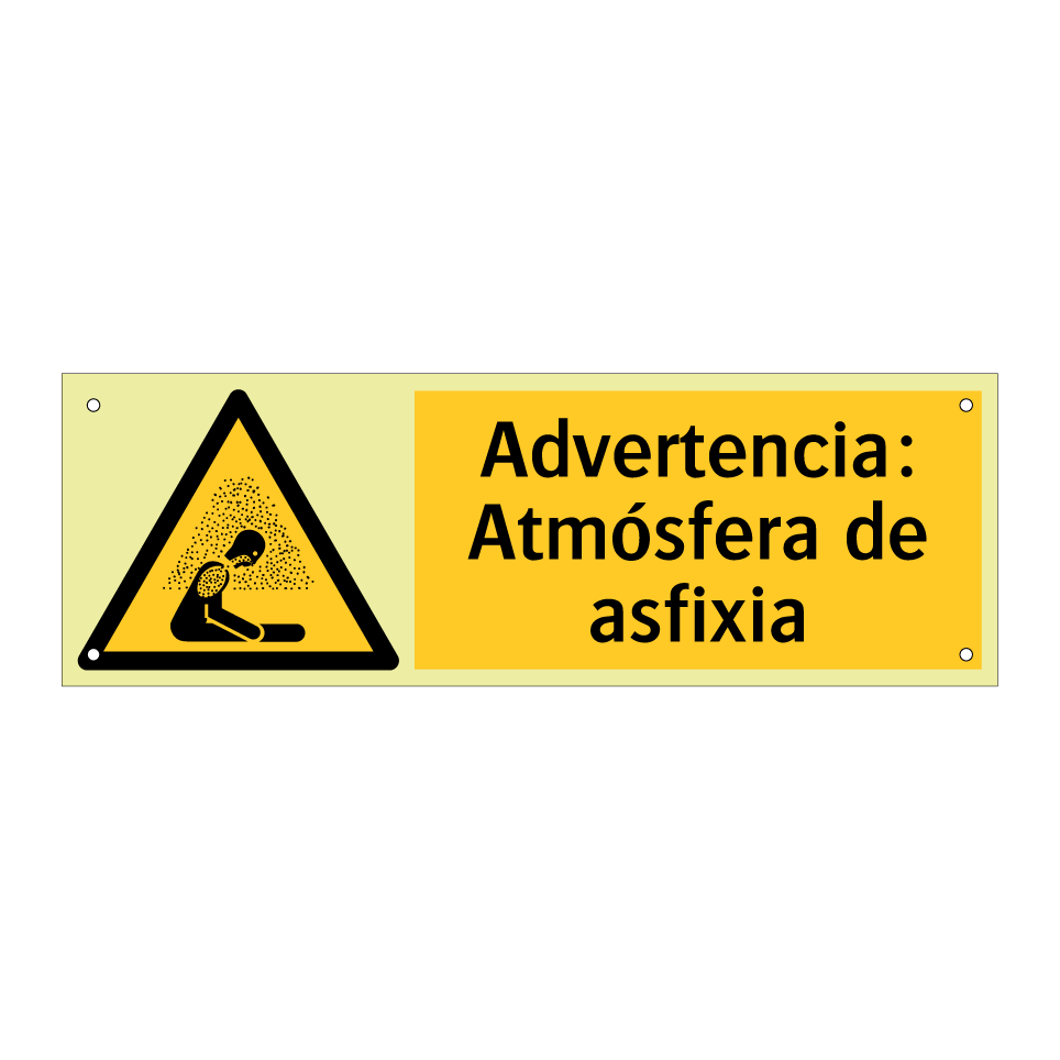 Advertencia: Atmósfera de asfixia