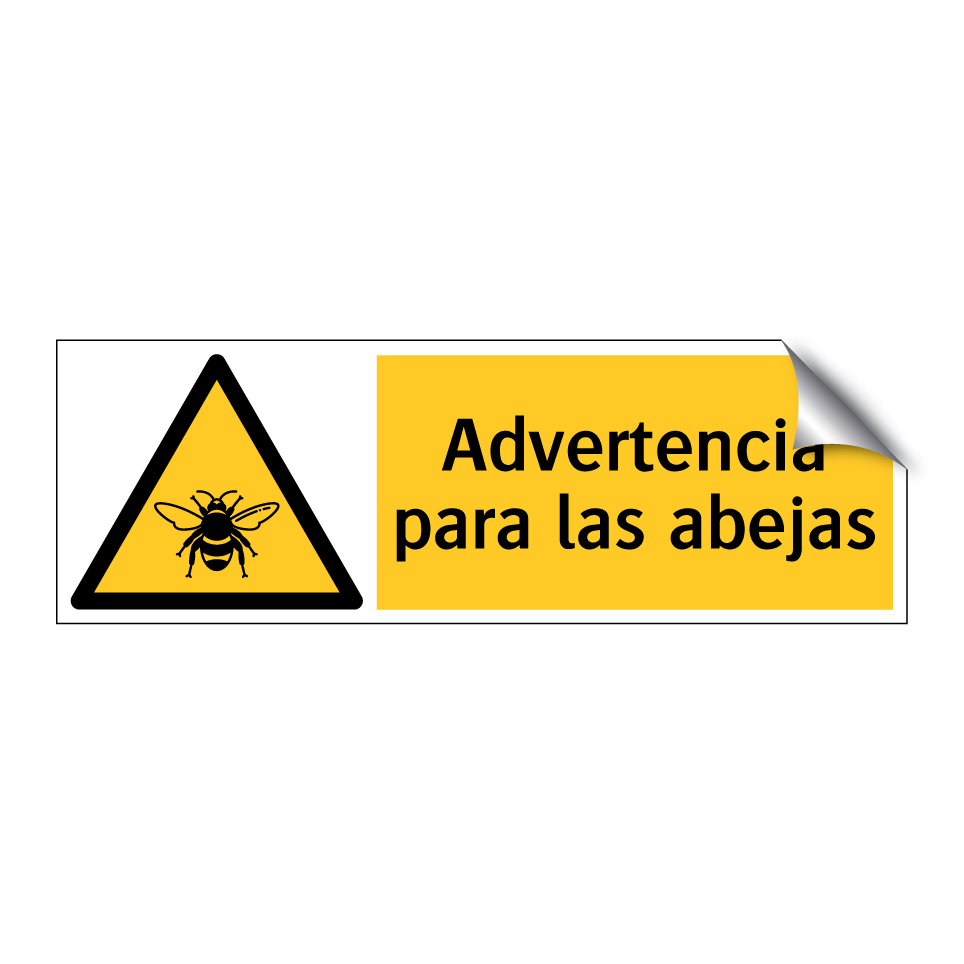 Advertencia para las abejas
