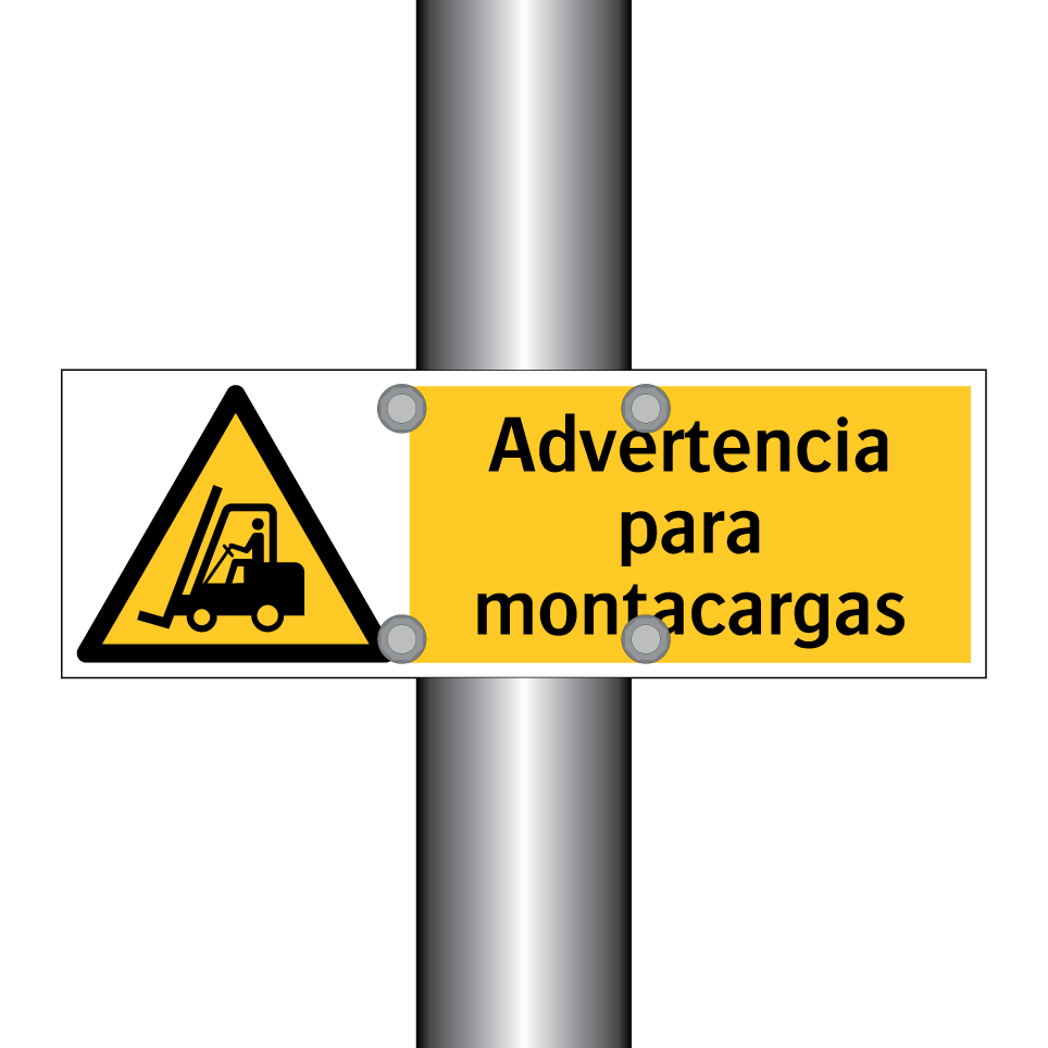 Advertencia para montacargas