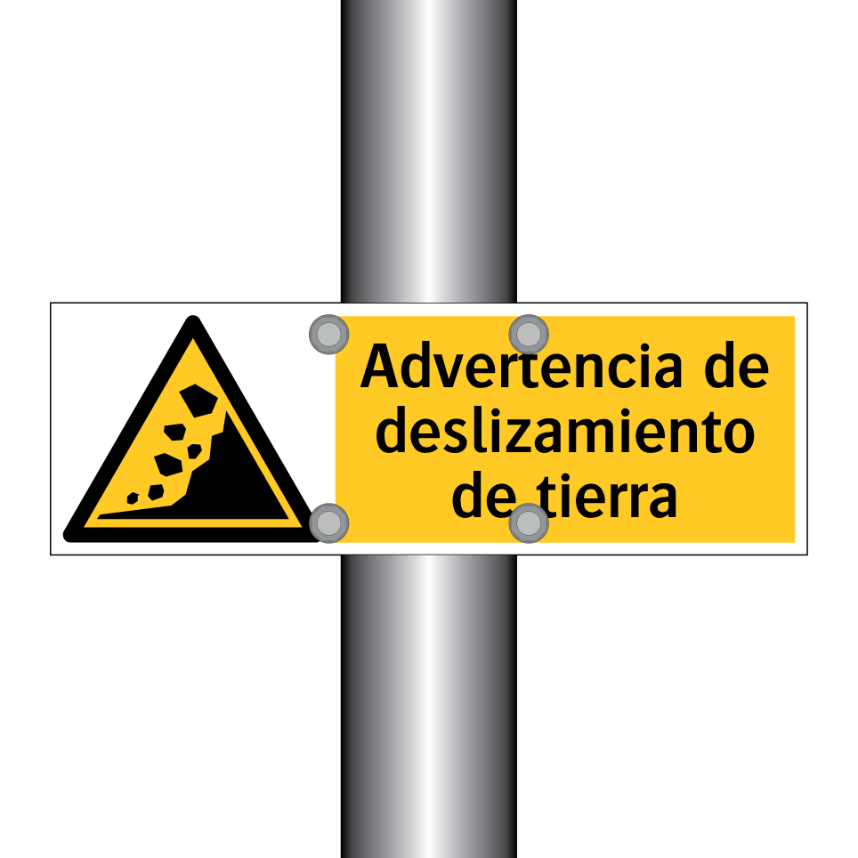 Advertencia de deslizamiento de tierra