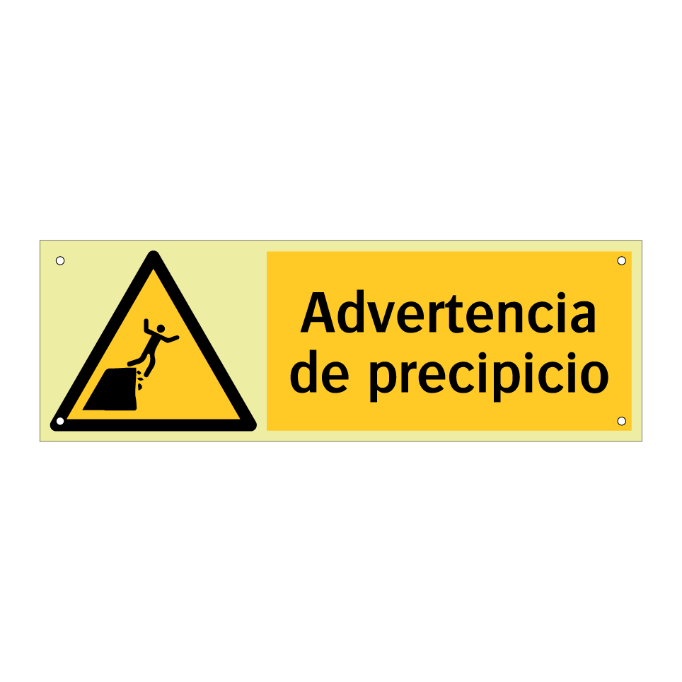 Advertencia de precipicio