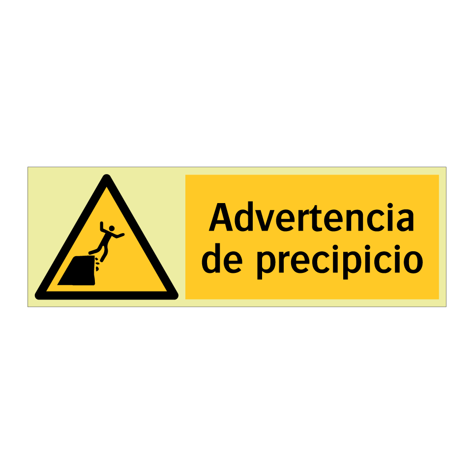 Advertencia de precipicio