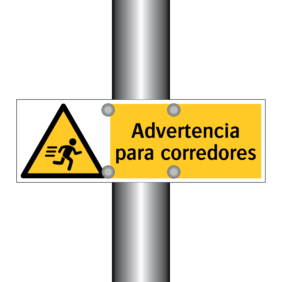Advertencia para corredores