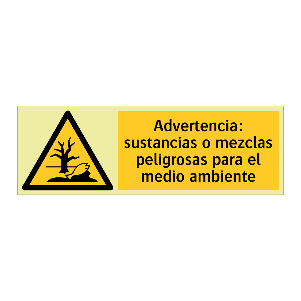 Advertencia: sustancias o mezclas peligrosas para el medio ambiente
