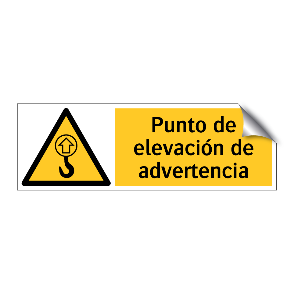 Punto de elevación de advertencia