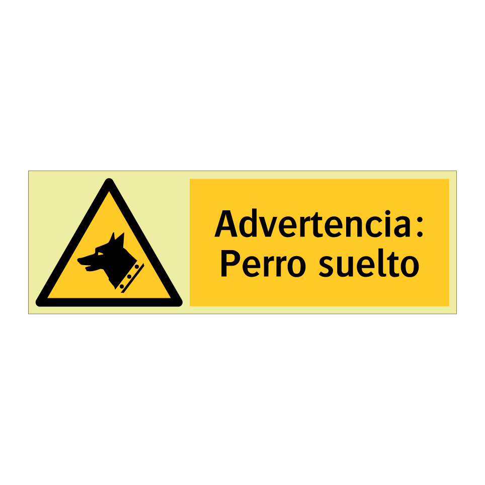 Advertencia: Perro suelto