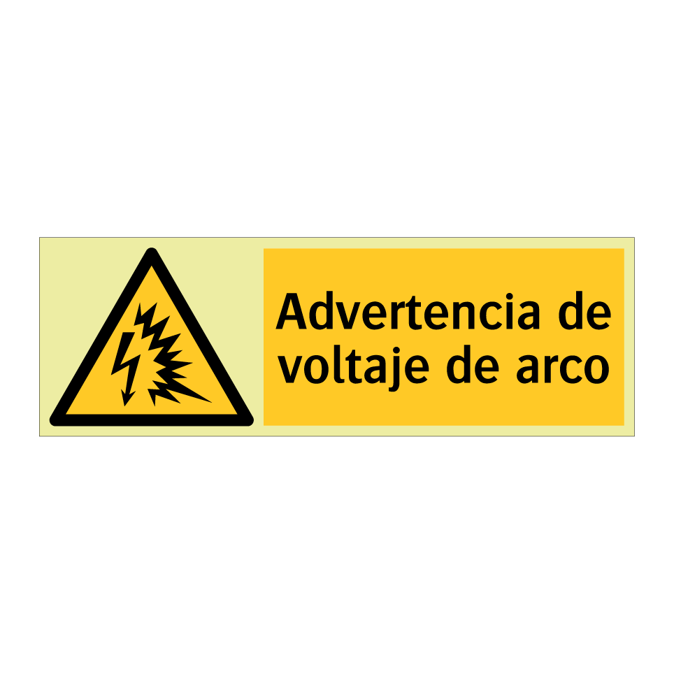 Advertencia de voltaje de arco