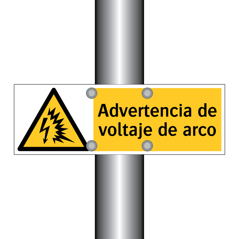 Advertencia de voltaje de arco