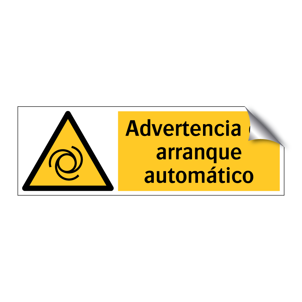 Advertencia de arranque automático