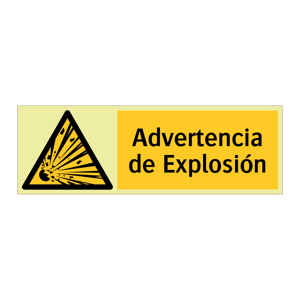 Advertencia de Explosión