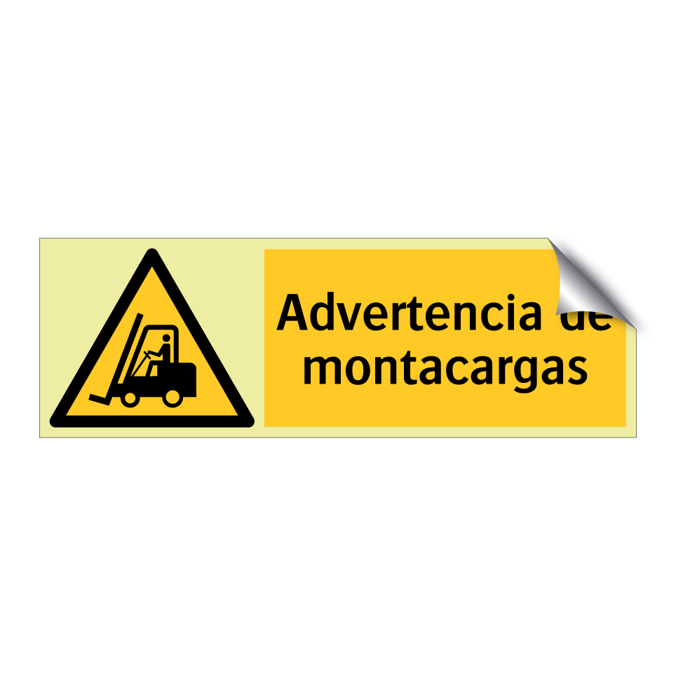 Advertencia de montacargas