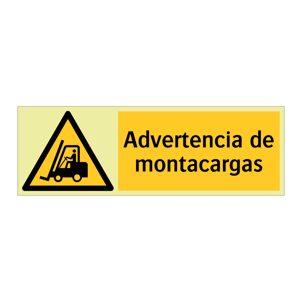Advertencia de montacargas