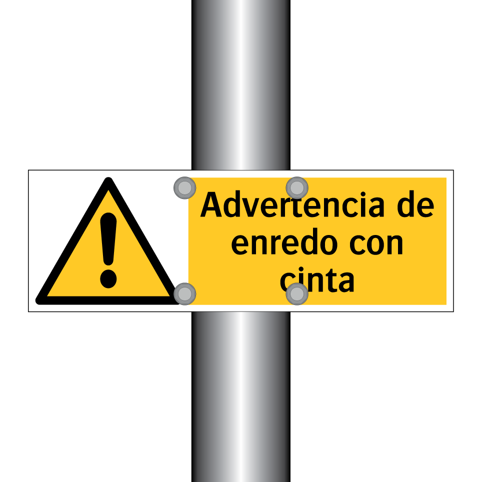 Advertencia de enredo con cinta