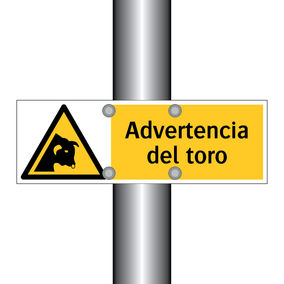 Advertencia del toro