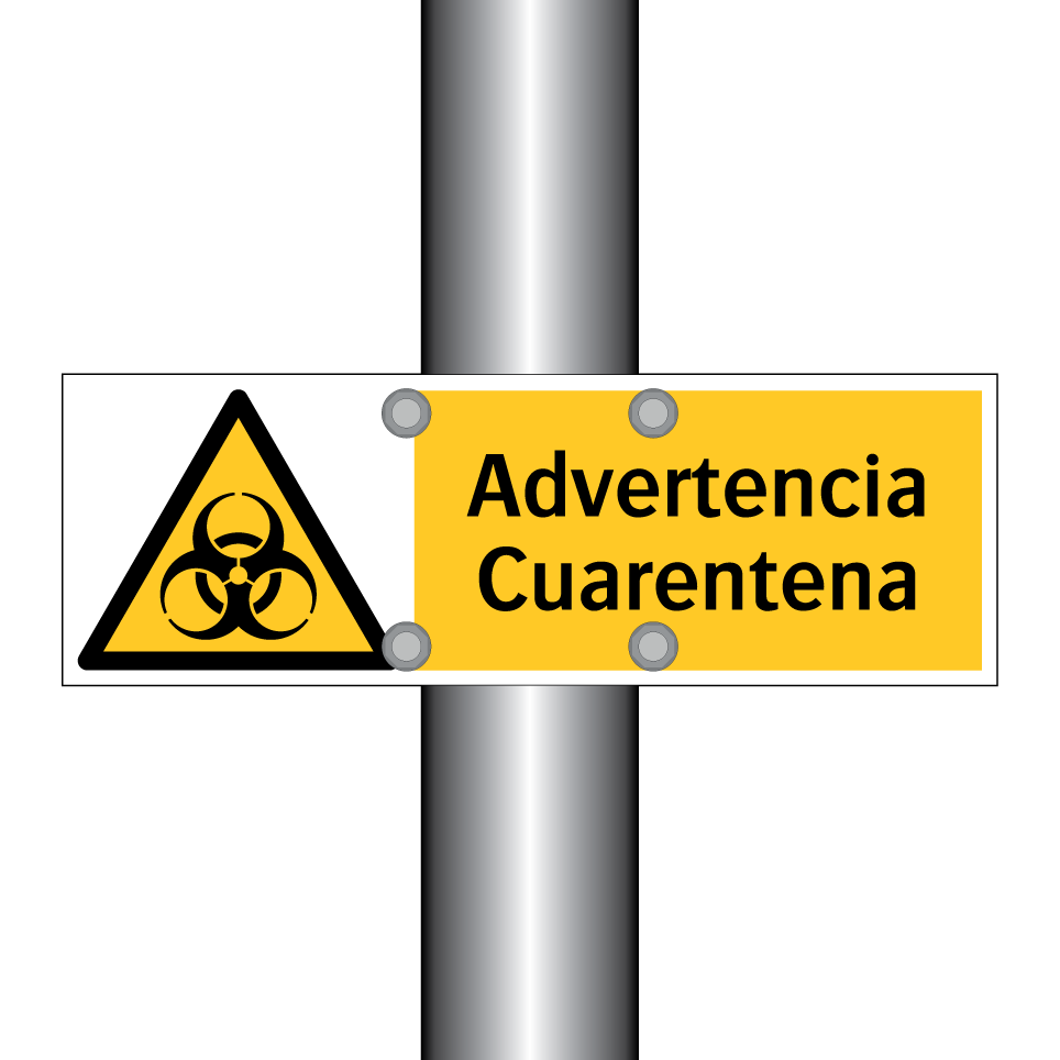 Advertencia Cuarentena