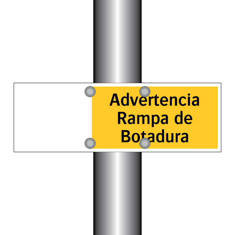 Advertencia Rampa de Botadura