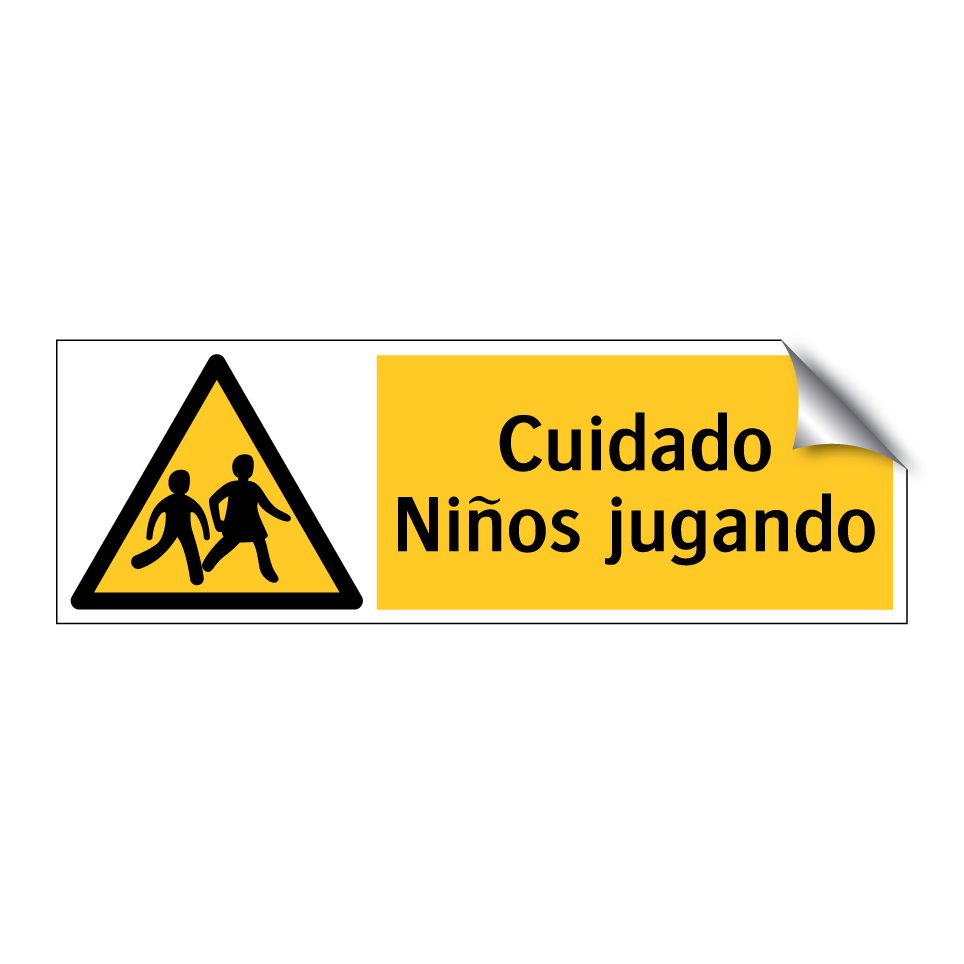 Cuidado Niños jugando