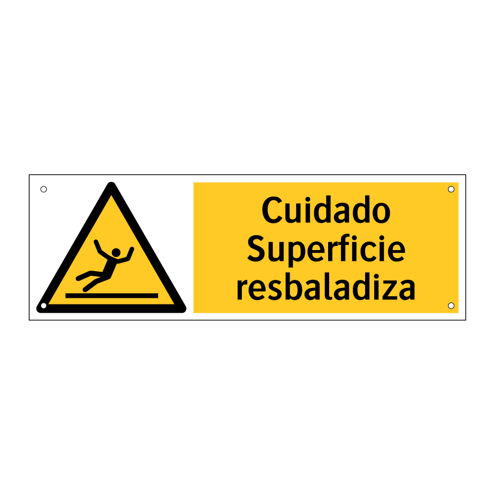 Cuidado Superficie resbaladiza