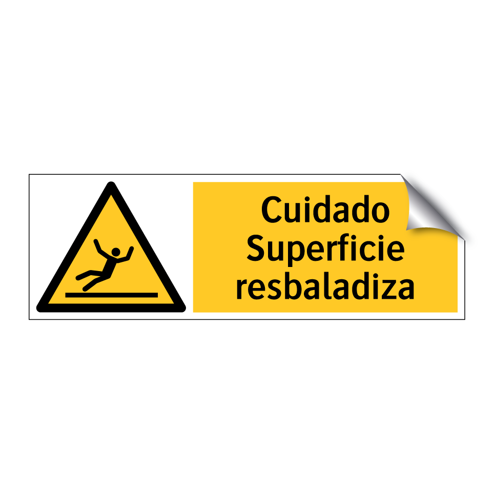 Cuidado Superficie resbaladiza