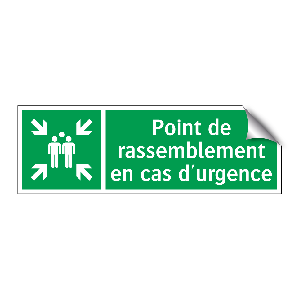 Point de rassemblement en cas d'urgence