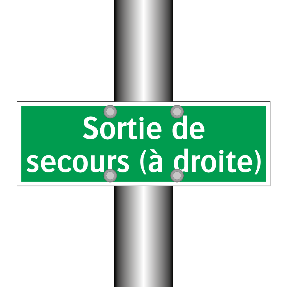 Sortie de secours (à droite)