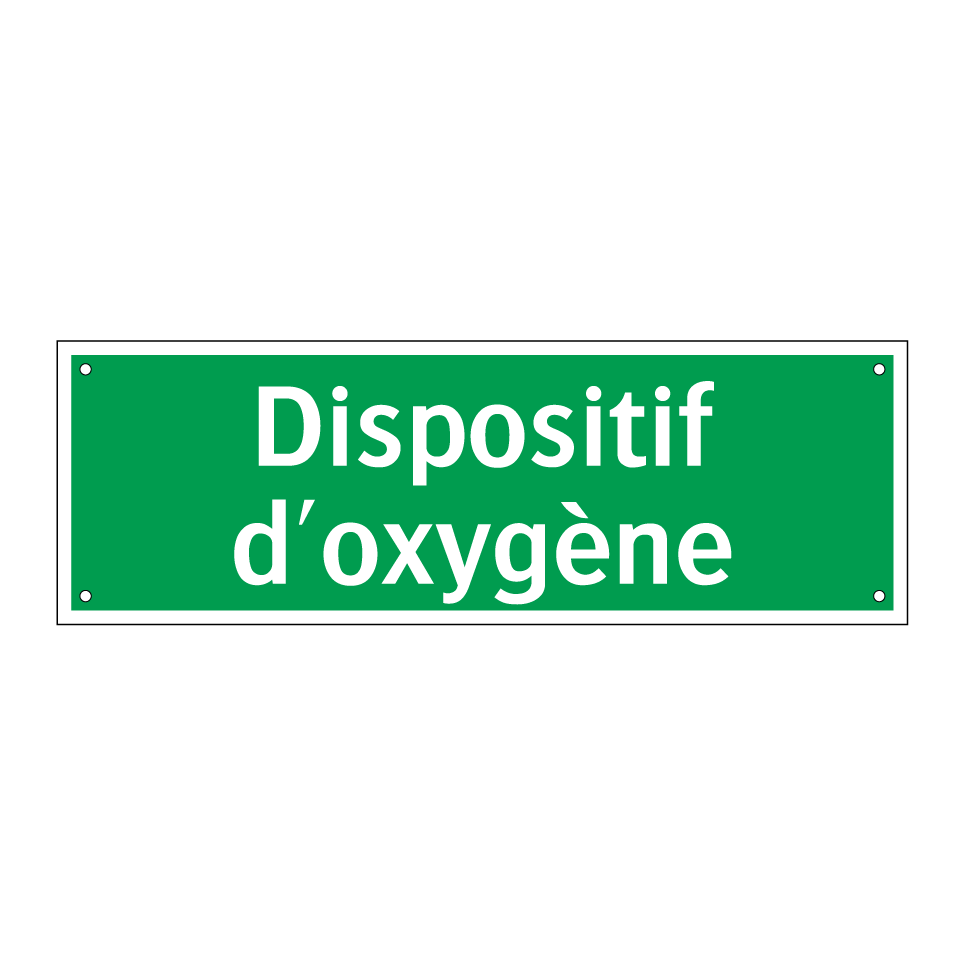 Dispositif d'oxygène