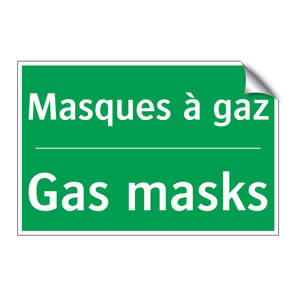 Masques à gaz - Gas masks