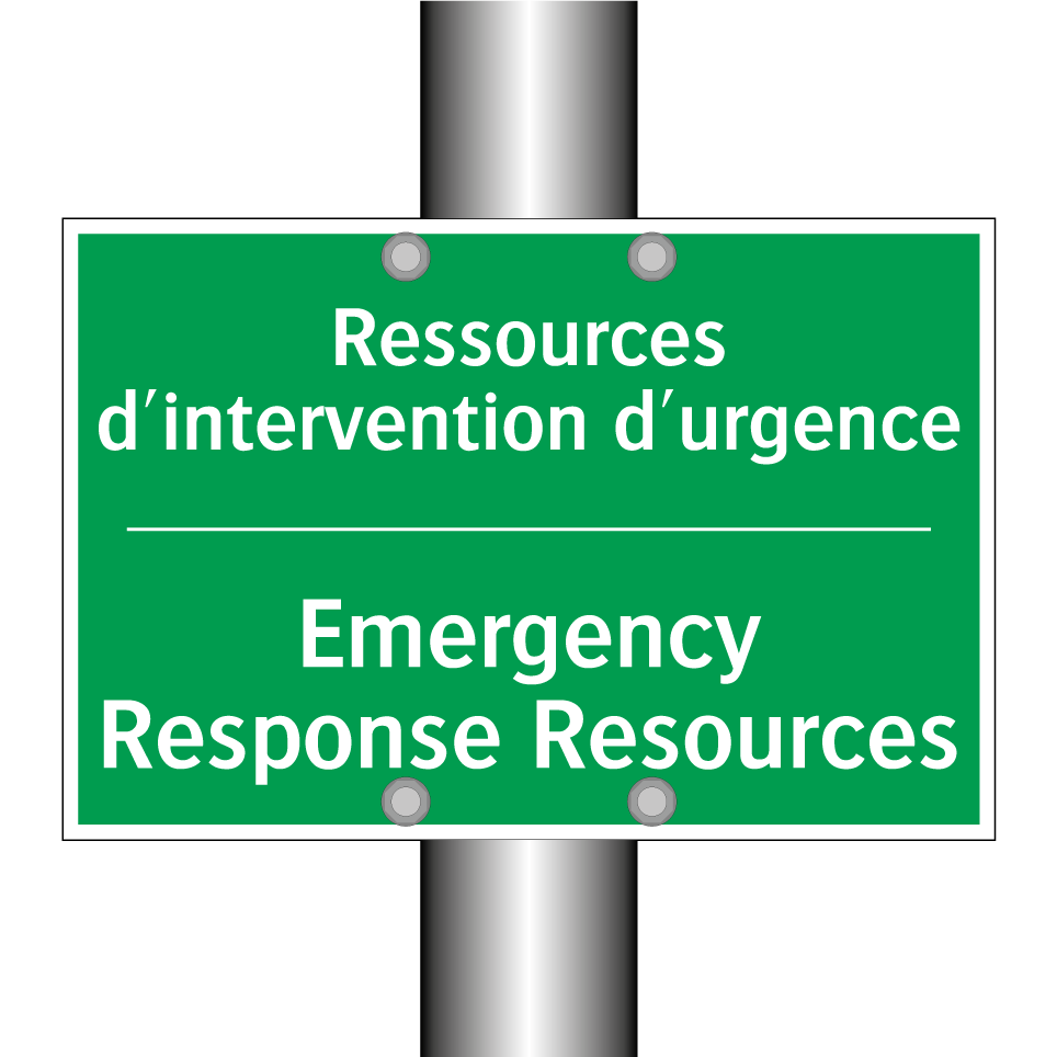 Ressources d'intervention d'urgence /.../ - Emergency Response Resources