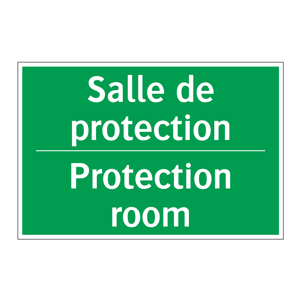 Salle de protection - Protection room