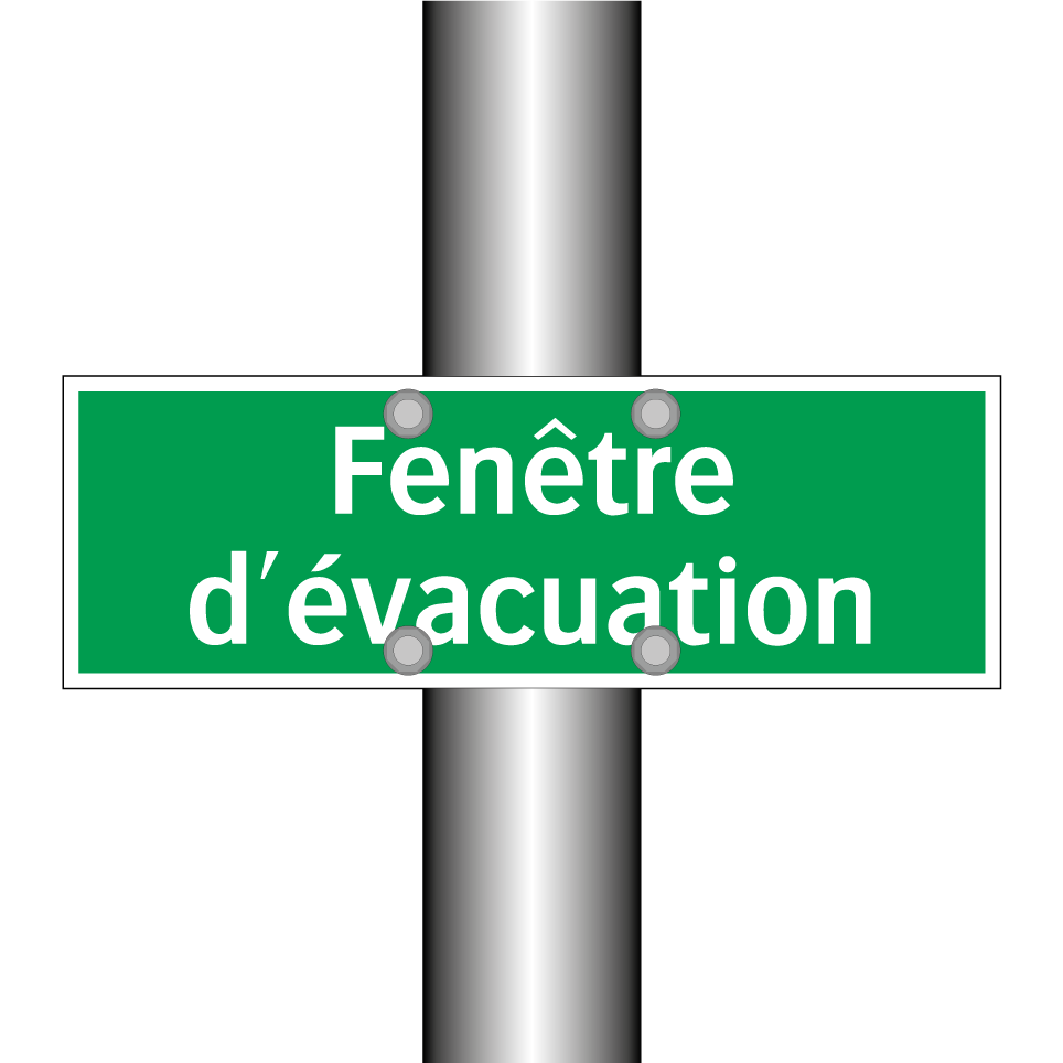 Fenêtre d'évacuation