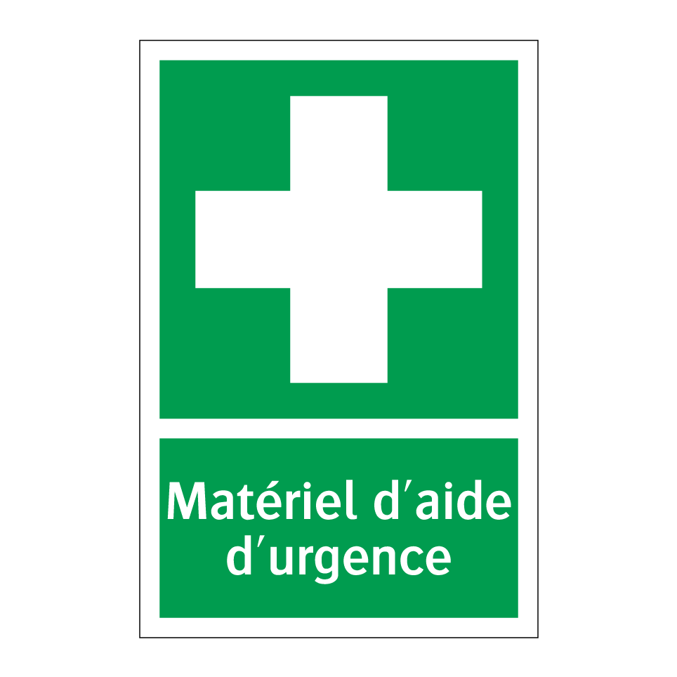Matériel d'aide d'urgence
