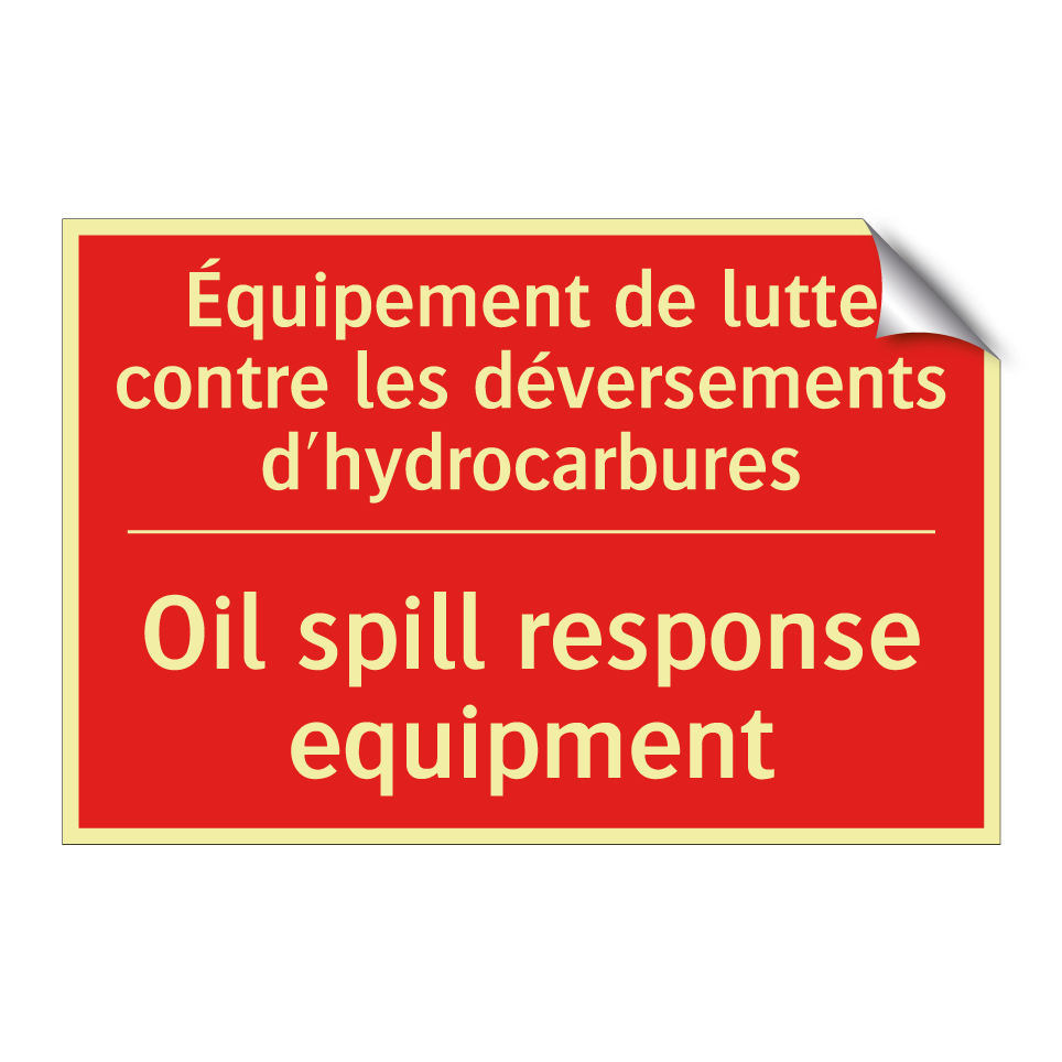 Équipement de lutte contre les /.../ - Oil spill response equipment