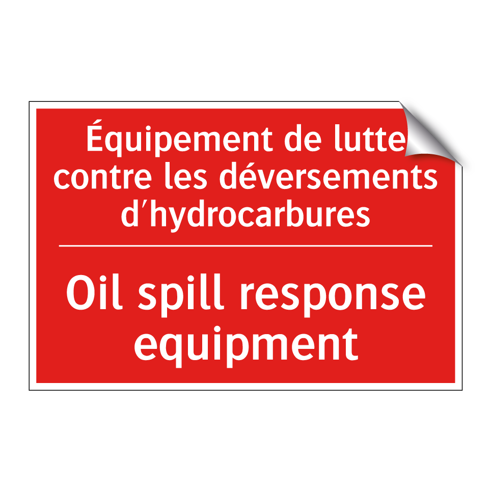 Équipement de lutte contre les /.../ - Oil spill response equipment