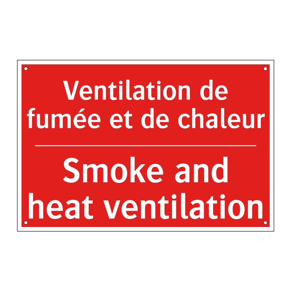 Ventilation de fumée et de chaleur /.../ - Smoke and heat ventilation