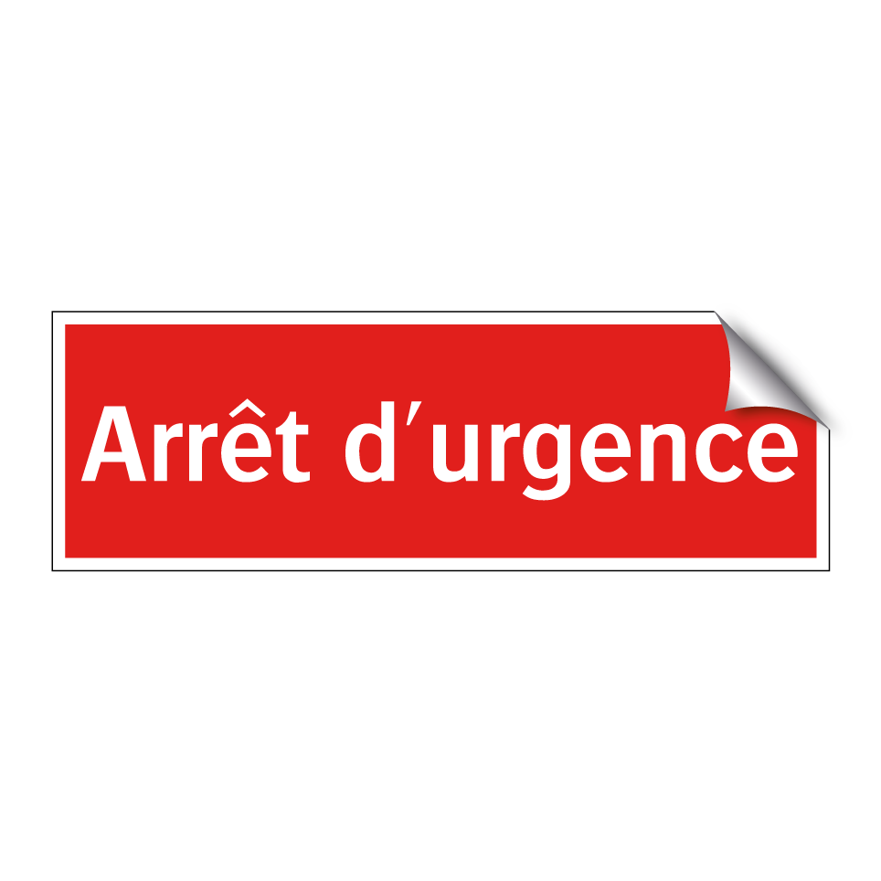 Arrêt d'urgence